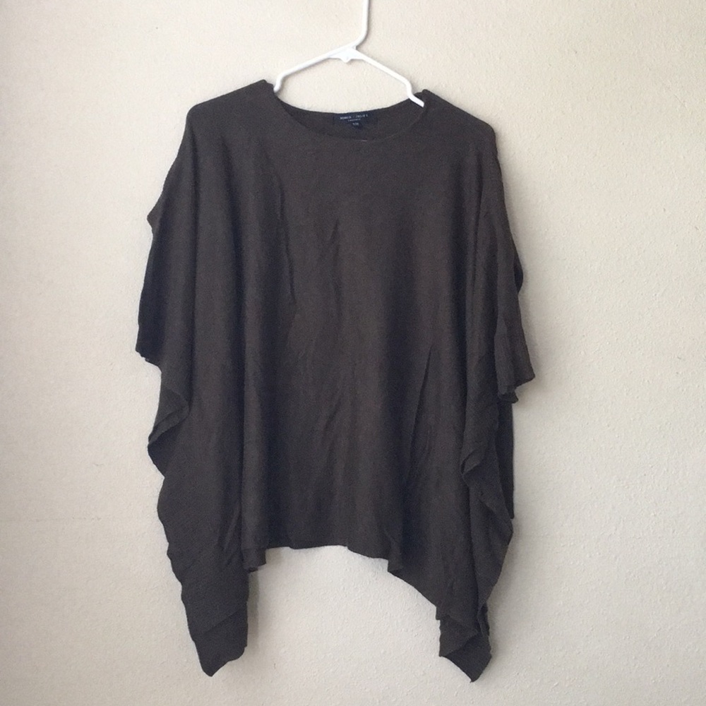 Drapey Dark Green Sweater